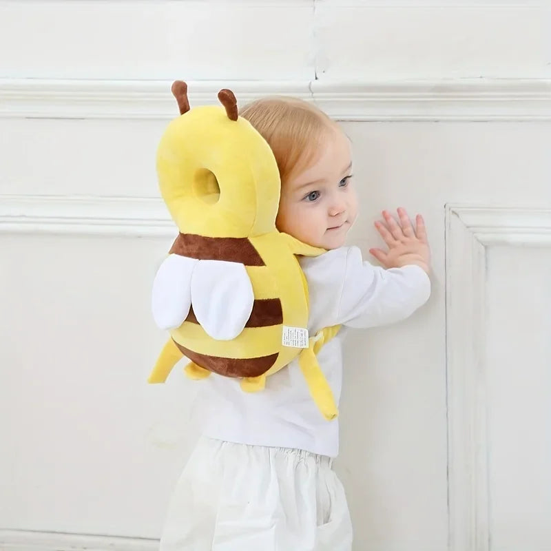 Little Bee Baby Head Protection Pillow Backpack