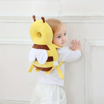 Little Bee Baby Head Protection Pillow Backpack