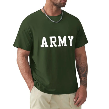 Cal Robertson Zero Day ARMY Graphic Cotton T-Shirt