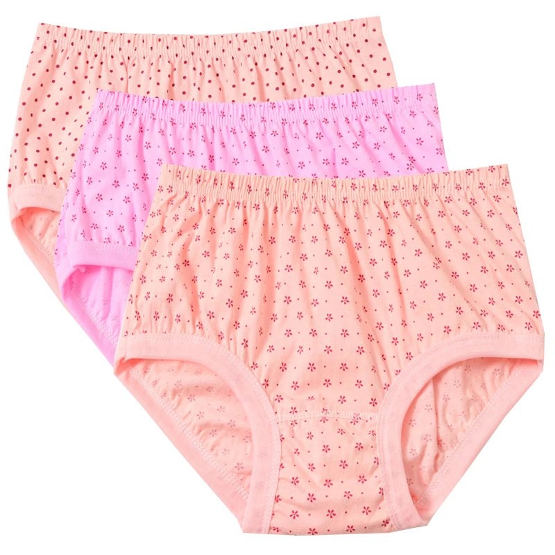 3pcs Pure Cotton Briefs