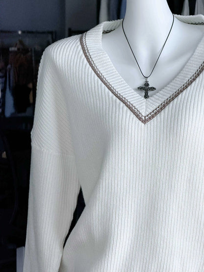 Sylus Cosplay V-Neck Sweater – Love and Deepspace Costume