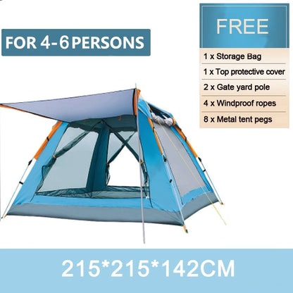 Goture Portable Automatic Waterproof Double Layer Tent