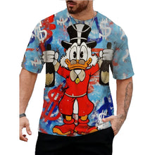 Duck Print Trendy T-shirt