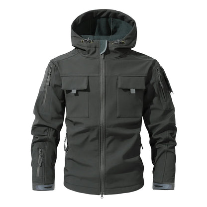 Softshell Fleece Lined Tactical Windproof Waterproof Jacket