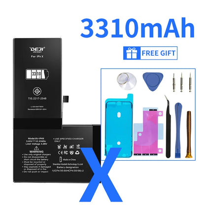 DEJI Replacement Battery & Repair Tool Kit for iPhone