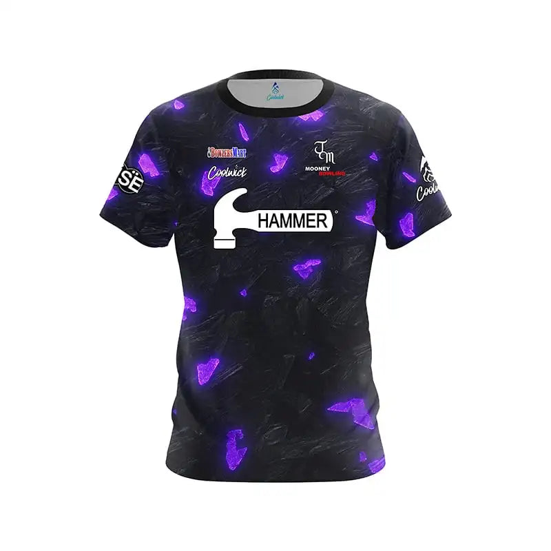 Hammer Motivational Text Split Color Performance Bowling Jersey