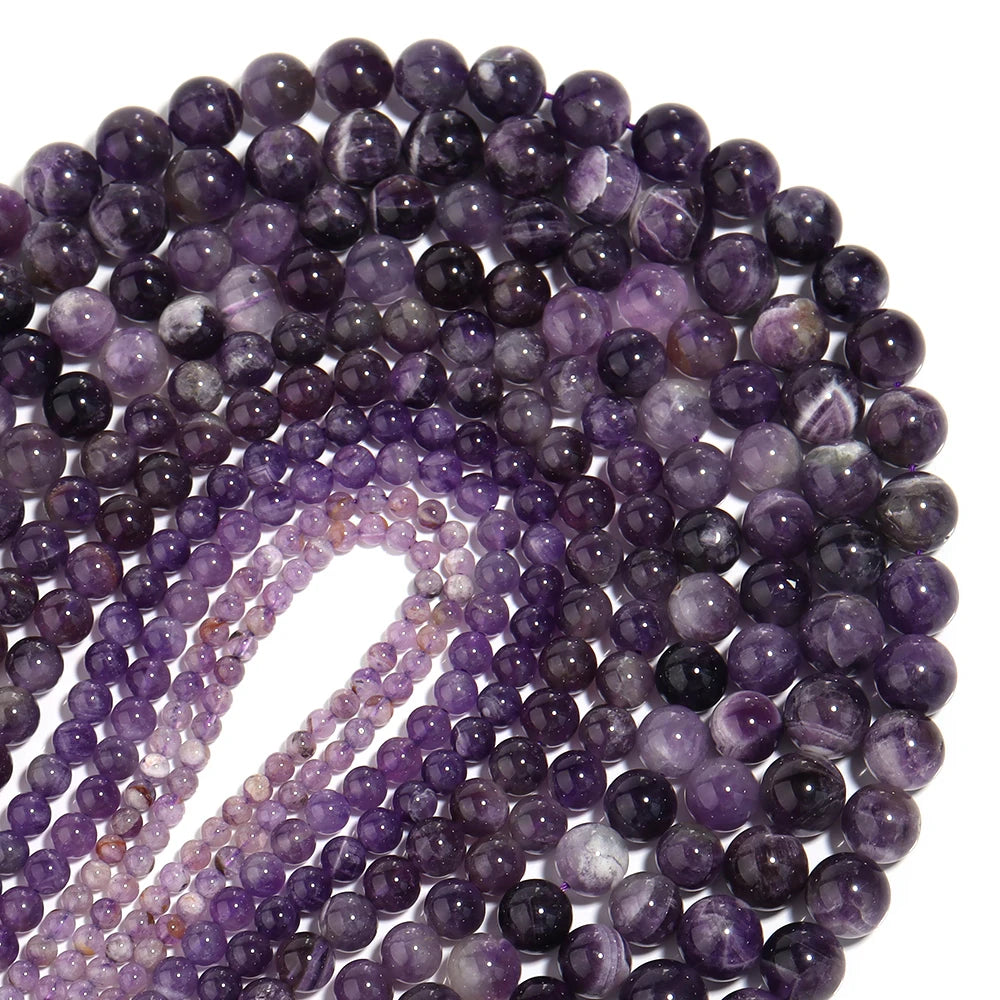 Natural Stone Jade Loose Spacer Beads for DIY Jewelry