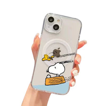 S-Snoopy Wireless Charging Case for iPhone