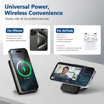 Magnetic Wireless Charger Station Lightweight