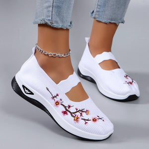Breathable Mesh Flat Casual Shoes
