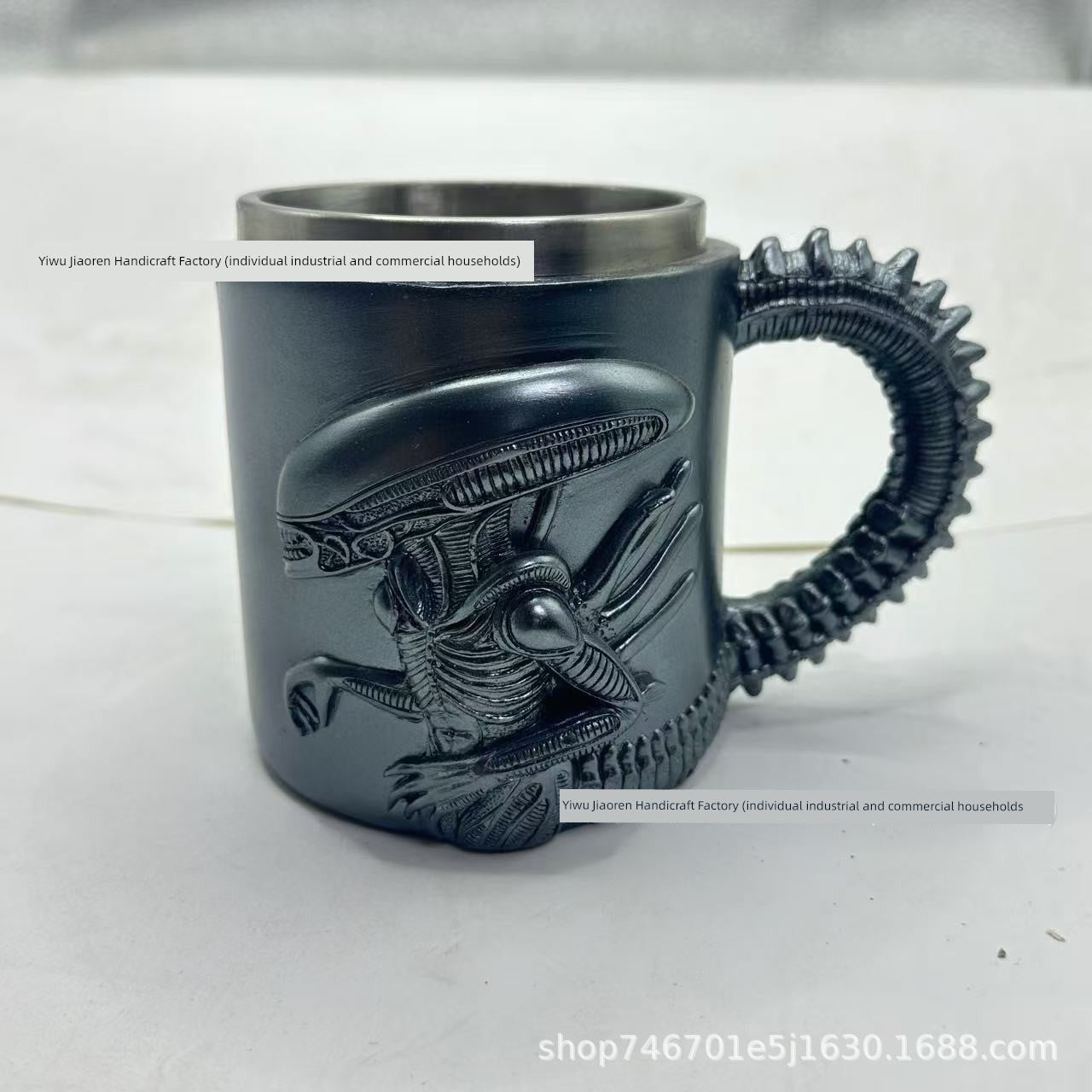 Cross-Border New Xenomorph 3D Coffee Cup
