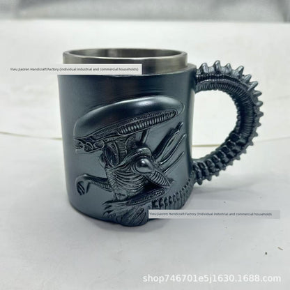 Cross-Border New Xenomorph 3D Coffee Cup