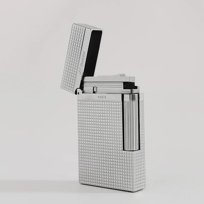 Vintage Engraved Soft Flame Gas Lighter