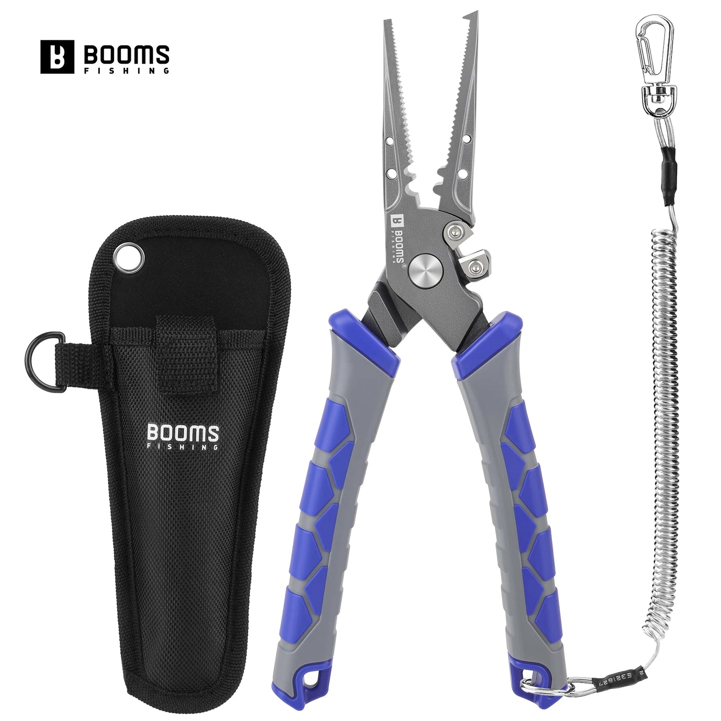 Booms Fishing 7.6" Carbon Steel Fishing Pliers with Sheath