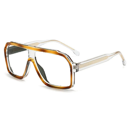 Large Square Frame Blocking Reading Glasses
