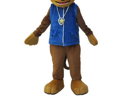 Adult Blue Dog Cartoon Mascot Costume – Full Body Party Outfit