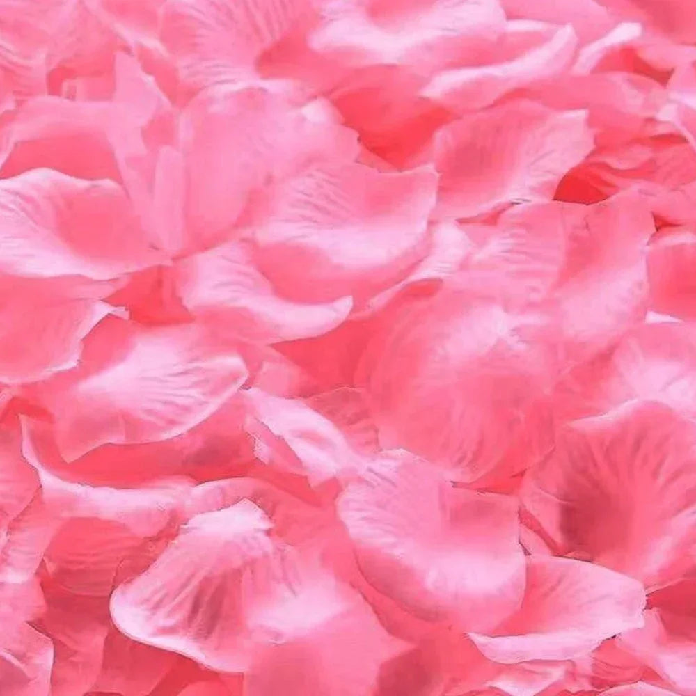 100-10000Pcs Colorful Artificial Rose Petals