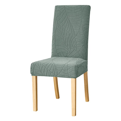 Universal Waterproof Stretch Jacquard Dining Chair Covers – Elastic Spandex Slipcover Seat Protector