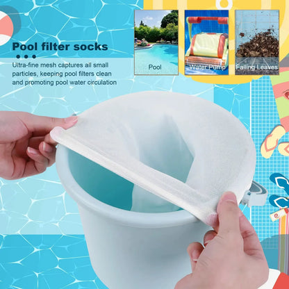 5-50Pcs Pool Skimmer Socks - Reusable Fine Mesh Filters