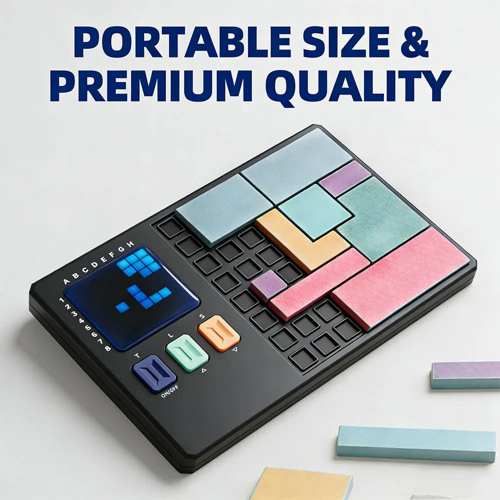 Smart Electronic Slide Puzzle & STEM Logic Game