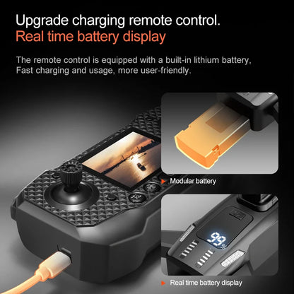 Xiaomi Mijia M6 8K Pro with 5G WIFI FPV HD Camera With screen Remote Quadcopter