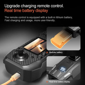 Xiaomi Mijia M6 8K Pro with 5G WIFI FPV HD Camera With screen Remote Quadcopter