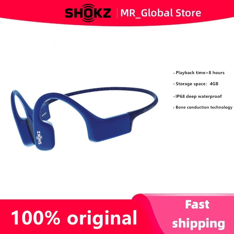 Shokz S700 Bone Conduction 4GB Swim Wireless Earphones