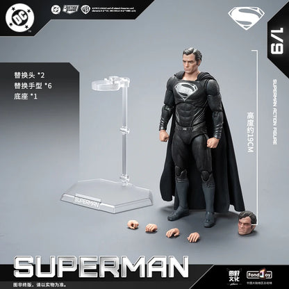 Fondjoy 1/9 Scale Black Superman 2.0 Action Figure (Zack Snyder's Justice League)