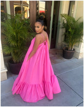 Loose Long Candy Color Dress