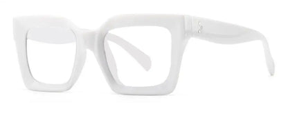 Vintage Oversized Square Anti Blue Light Reading Glasses