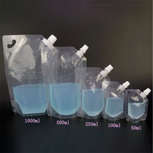 StoBag Transparent Liquid Nozzle Bags