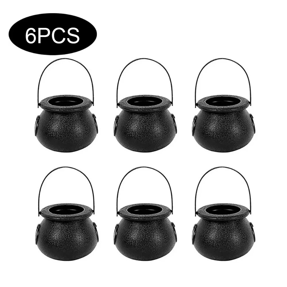 Halloween Witch Cauldron Trick or Treat Bucket