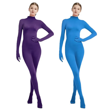 Full Body Spandex Zentai Suit – Base Layer Bodysuit for Cosplay & Costumes