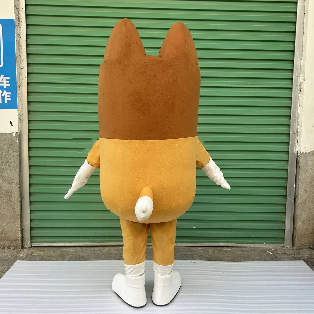Adult Cartoon Dog Mascot Costume – Full Body Party Outfit