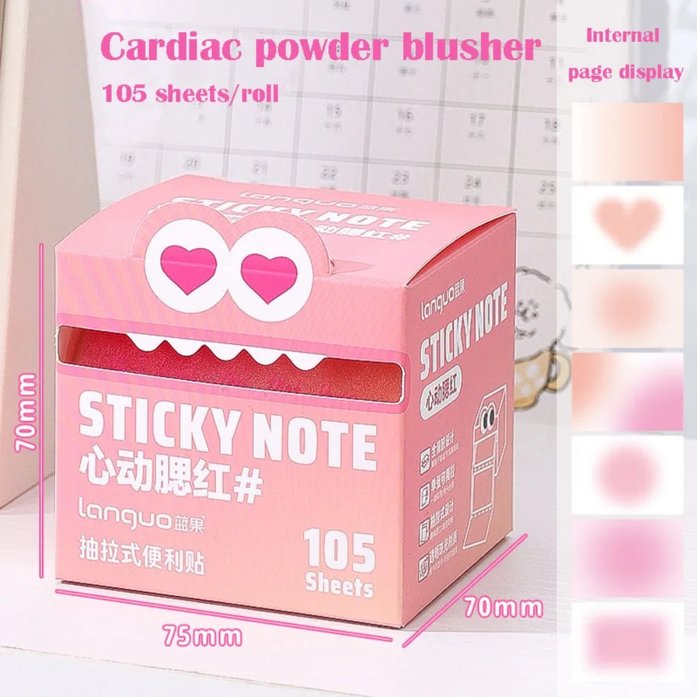 105 Sheet Cartoon Memo Pad Paper Sticky Notes