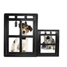 Lockable Plastic Pet Screen Door