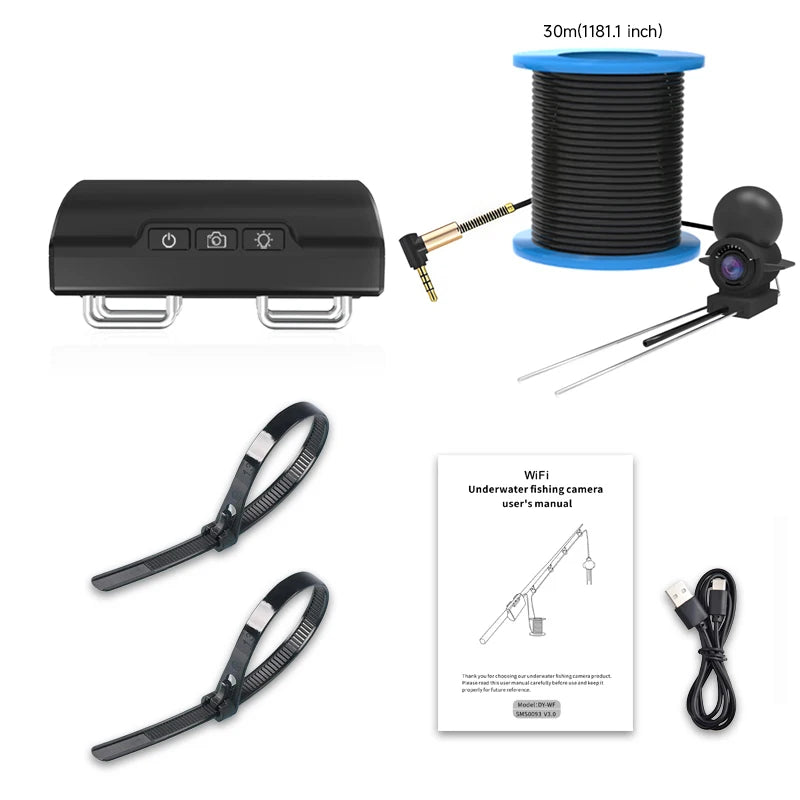 Dodosee HD Wireless Underwater WiFi Fishing Camera & Fish Finder