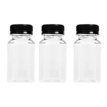 150-500ML Empty Plastic Drink Containers with Black Screw Caps