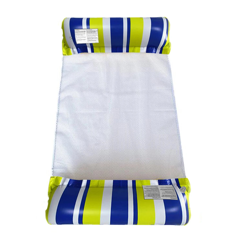 Inflatable Water Hammock Lounge Chair for Pool & Beach