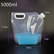 StoBag Transparent Liquid Nozzle Bags