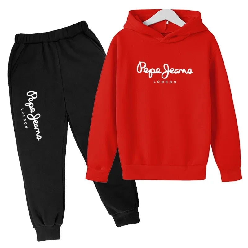 Kids' Tracksuit Hoodie & Pants Set