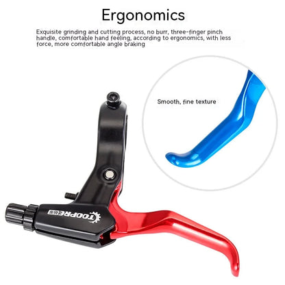 Pair Super Light Aluminum Alloy Mountain Bike Brake Lever With Bell