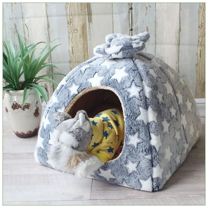 Warm Soft Comfortable Cat Bed