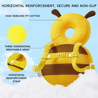 Little Bee Baby Head Protection Pillow Back Pack