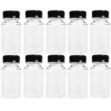 150-500ML Empty Plastic Drink Containers with Black Screw Caps