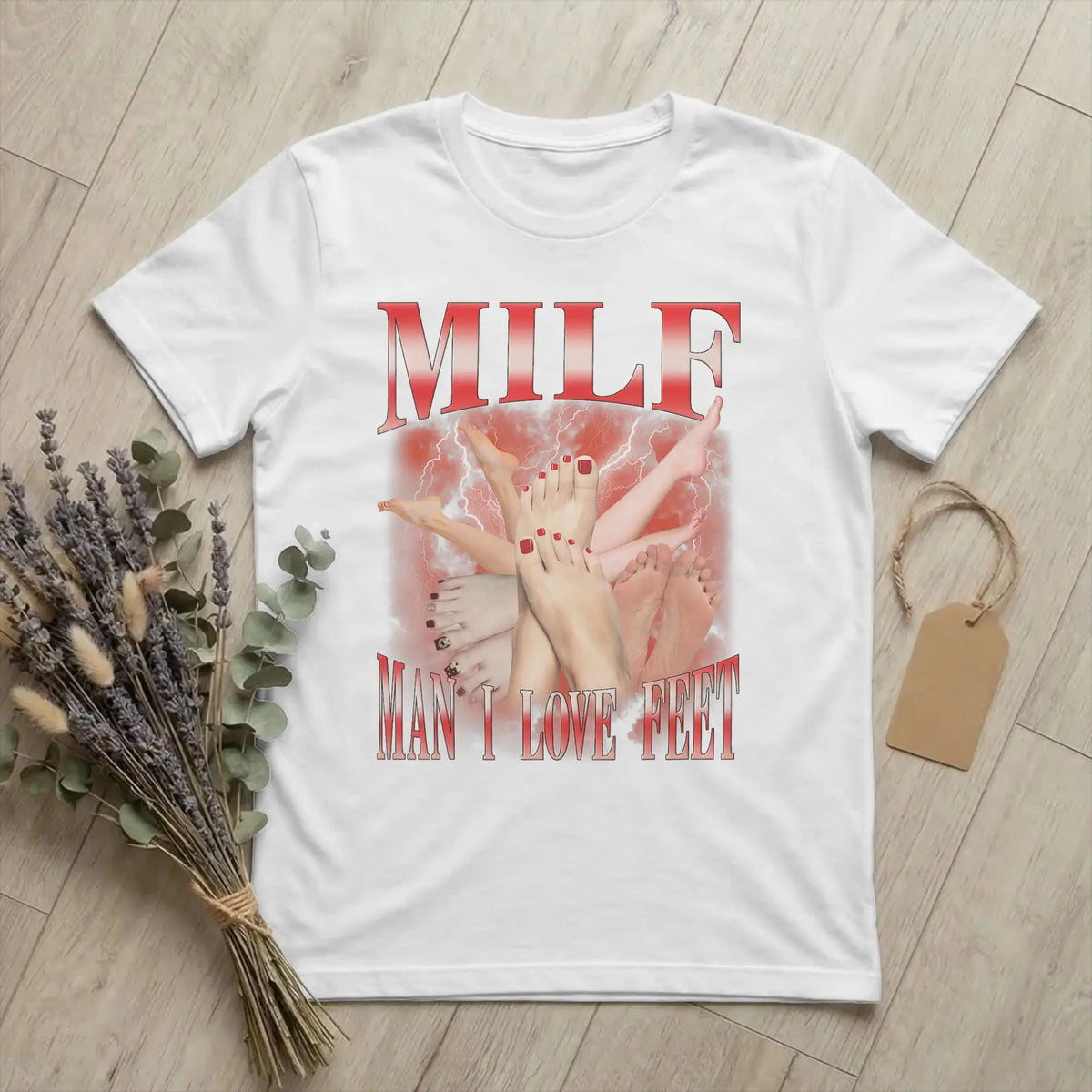 Men's Casual Graphic Crewneck T-Shirt