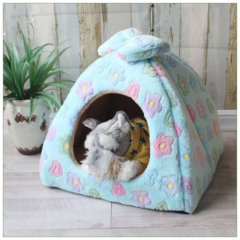 Warm Soft Comfortable Cat Bed