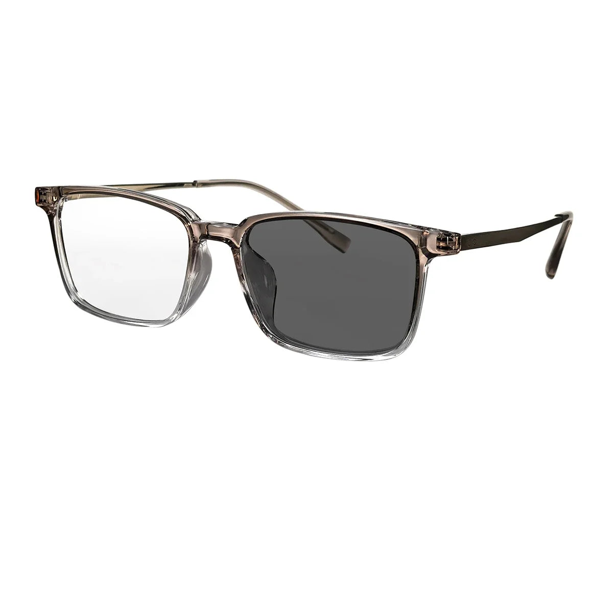 SHINU Men’s Intelligent Progressive Multifocal Reading Glasses – Titanium Square Frames