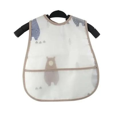 Cartoon Pattern Waterproof Feeding Bibs