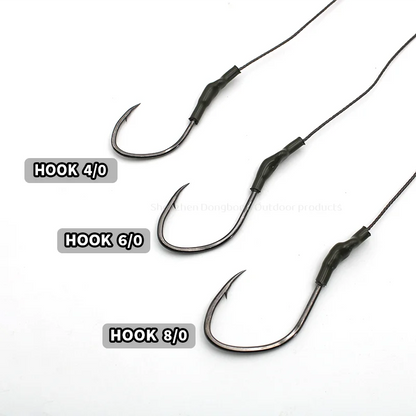 Single Hook with Rattle Catish Rigs